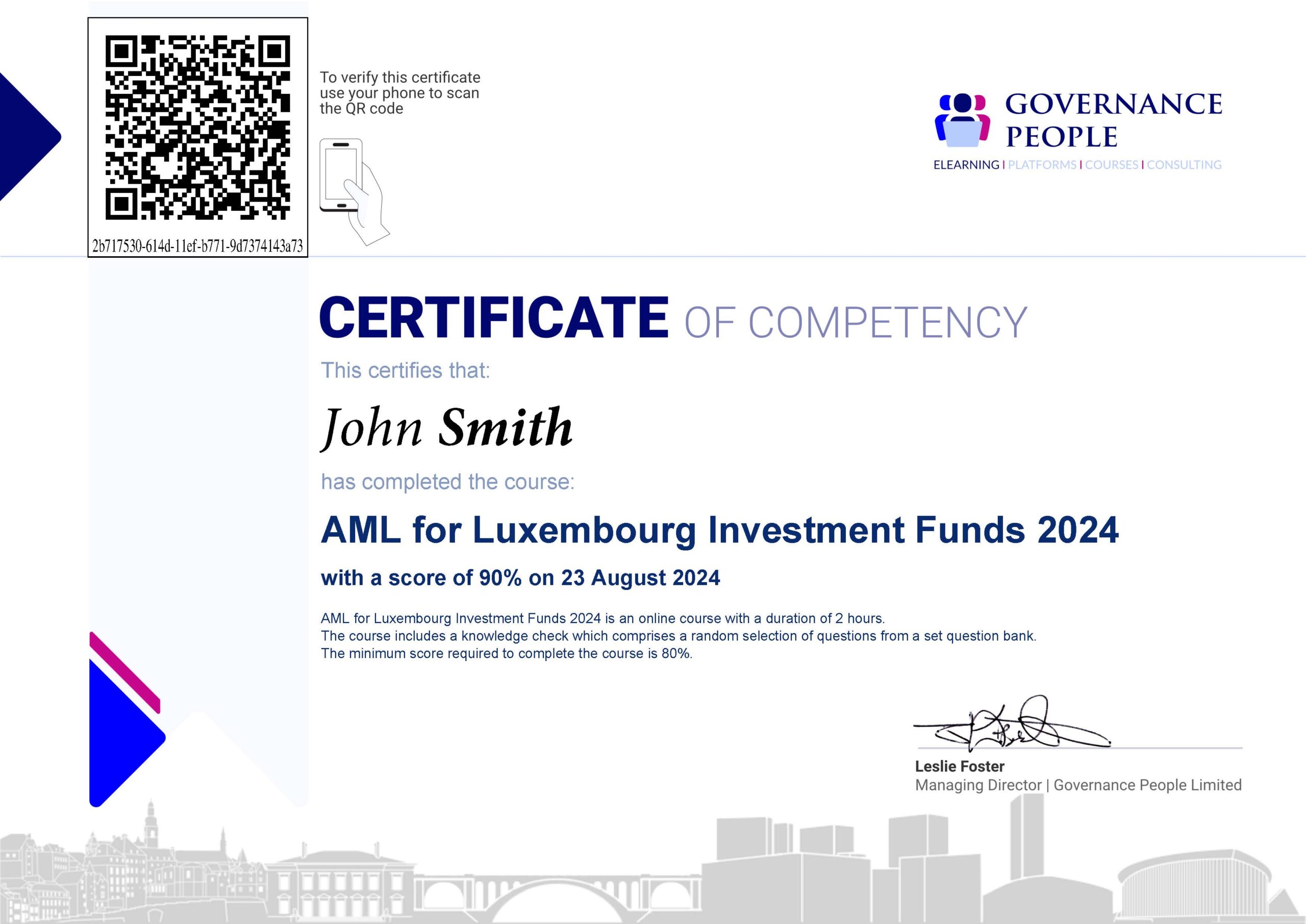 elearning Course: AML for Luxembourg Investment Funds - Image 2