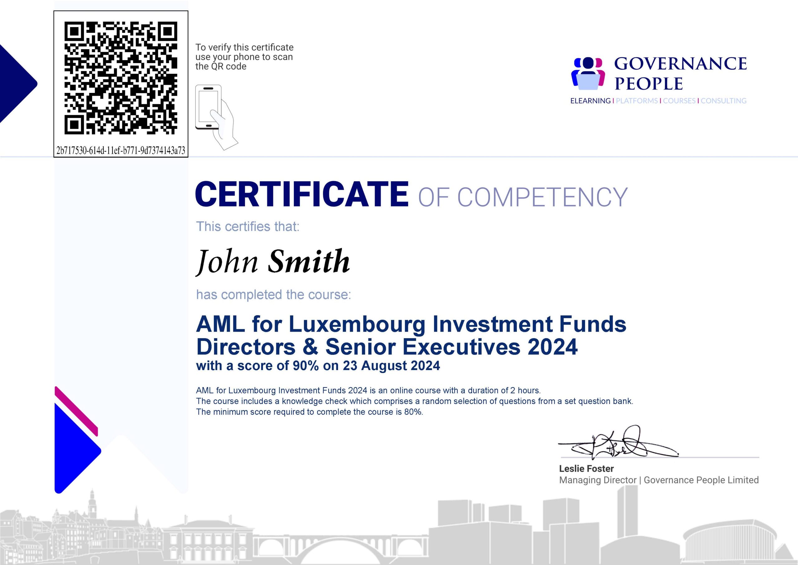 elearning Course: AML for Luxembourg Investment Funds - Directors and Senior Executives Version - Image 5