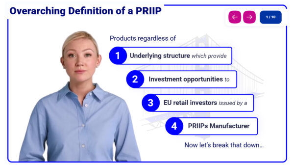 elearning Course: Introduction to PRIIPs & the Key Information Document - Image 2