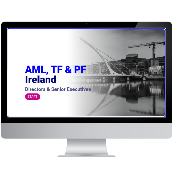 elearning Course: AML, TF & PF Ireland - Directors & Senior Executives