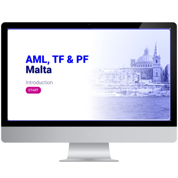elearning Course: AML, TF & PF Malta