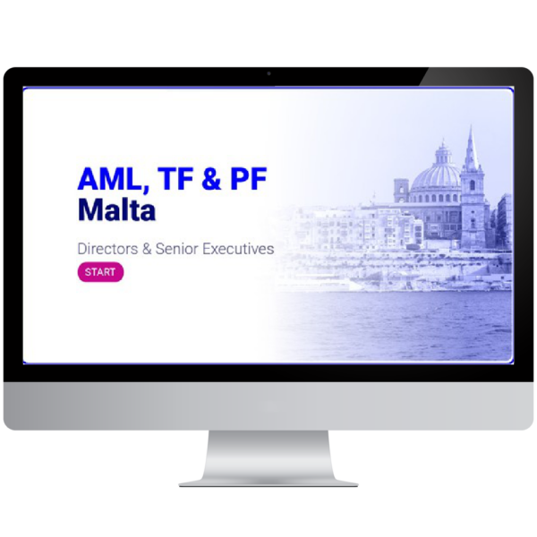 elearning Course: AML, TF & PF Malta - Directors & Senior Executives